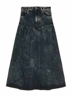 Ganni Light Denim -farkkuhame^ Hameet