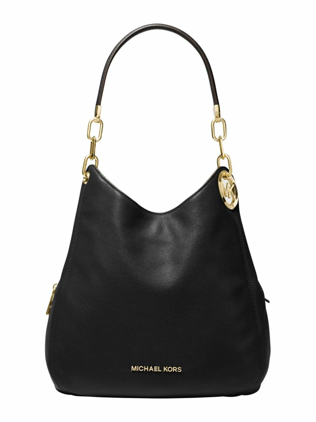 Shopperit<Michael Michael Kors Lillie Large Pebbled Leather -nahkalaukku 001 BLACK