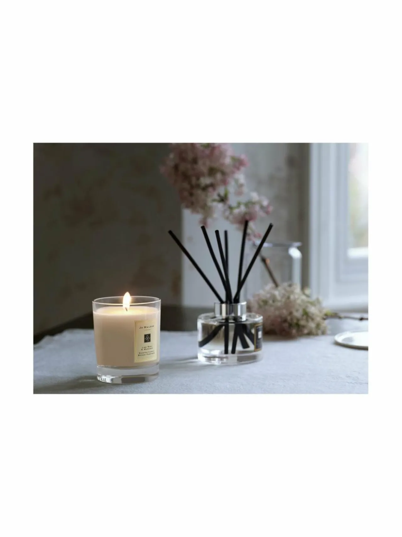 Naiset|Huonetuoksut & Tuoksukynttilät<Jo Malone London Lime Basil & Mandarin -tuoksukynttilä 200 g