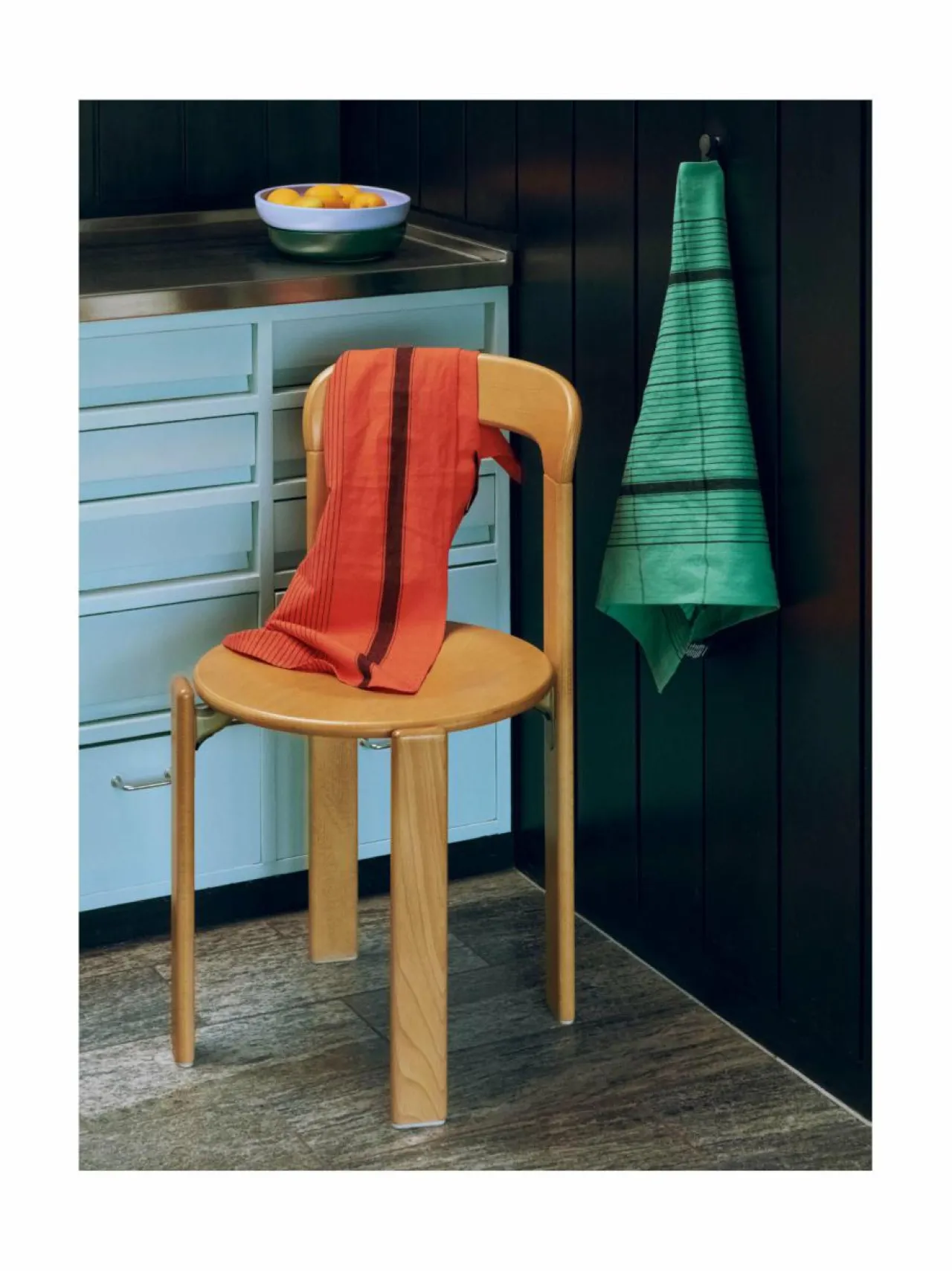 Keittiö- & Kattaustekstiilit<HAY Linear Tea -keittiöpyyhe 52 x 80 cm WARM RED