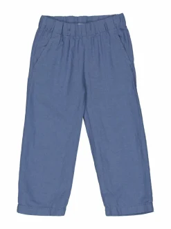 Housut<Lindex Linen Blend -housut 9392 DUSTY BLUE