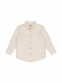 Paidat<Lindex Linen Blend -kauluspaita 9928 LIGHT GREY