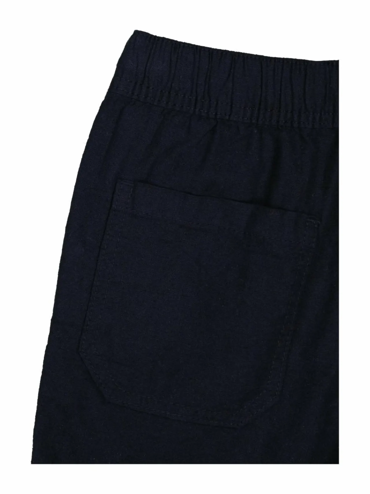 Shortsit<Lindex Linen Blend -shortsit 2521 DARK NAVY