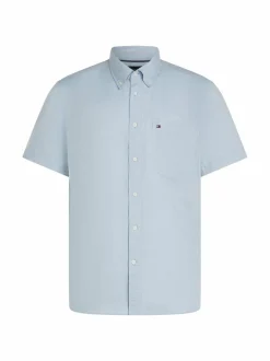 Tommy Hilfiger Linen Blend Solid Regular Fit -kauluspaita^ Paidat