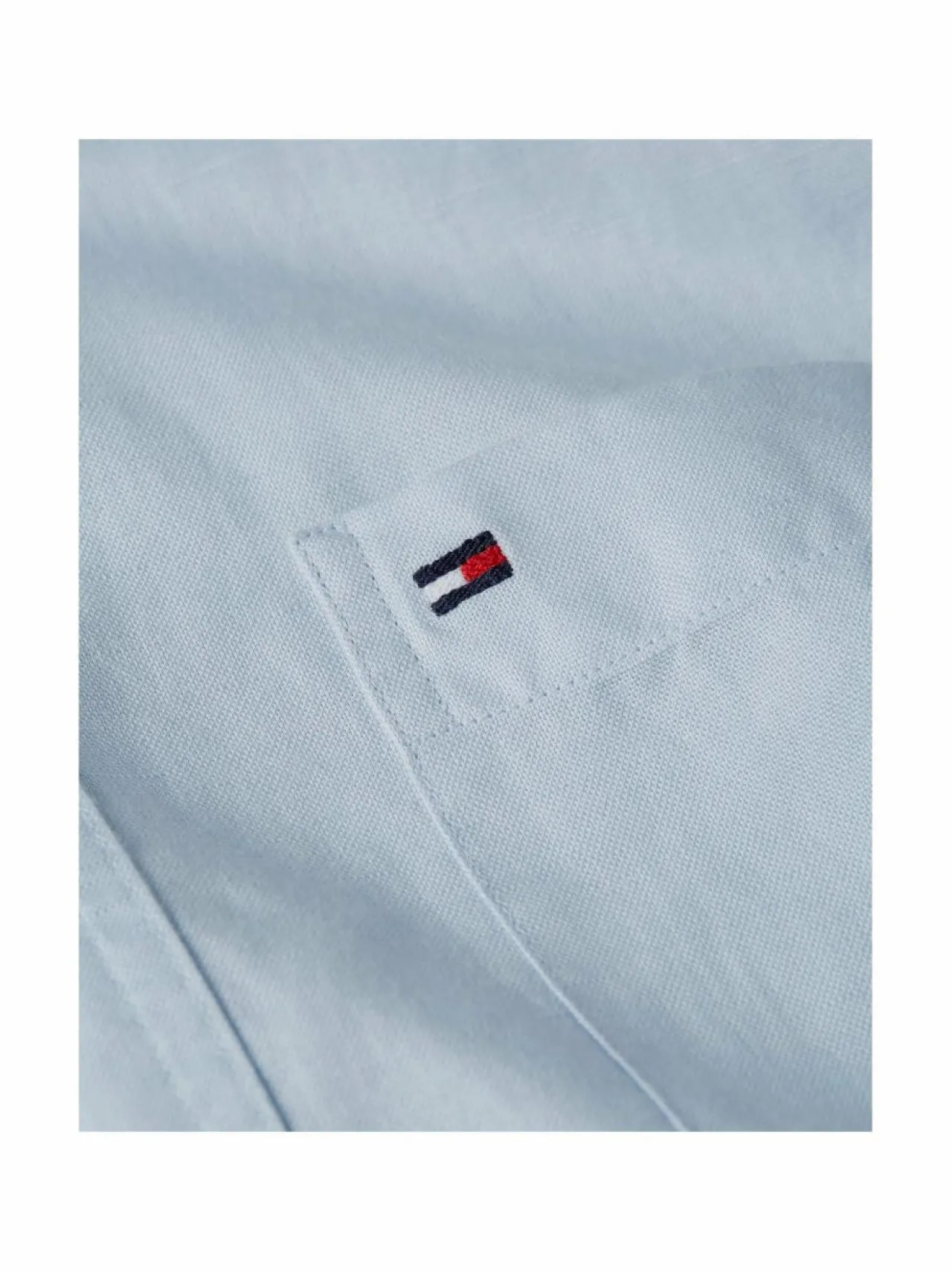 Tommy Hilfiger Linen Blend Solid Regular Fit -kauluspaita^ Paidat