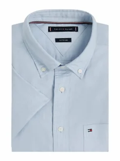 Tommy Hilfiger Linen Blend Solid Regular Fit -kauluspaita^ Paidat