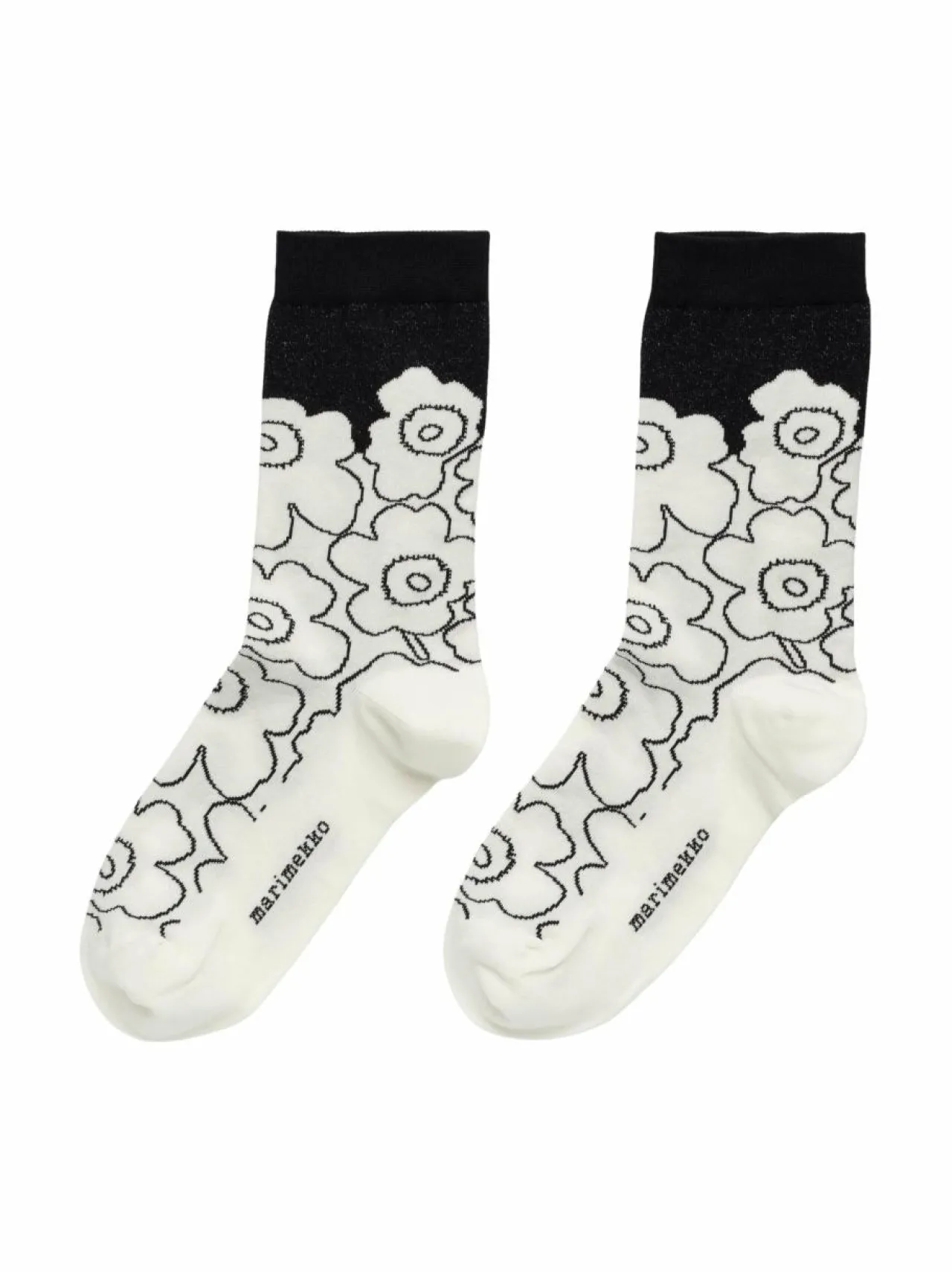 Marimekko Linjaus Piirto Unikko -sukat^ Sukat & Sukkahousut