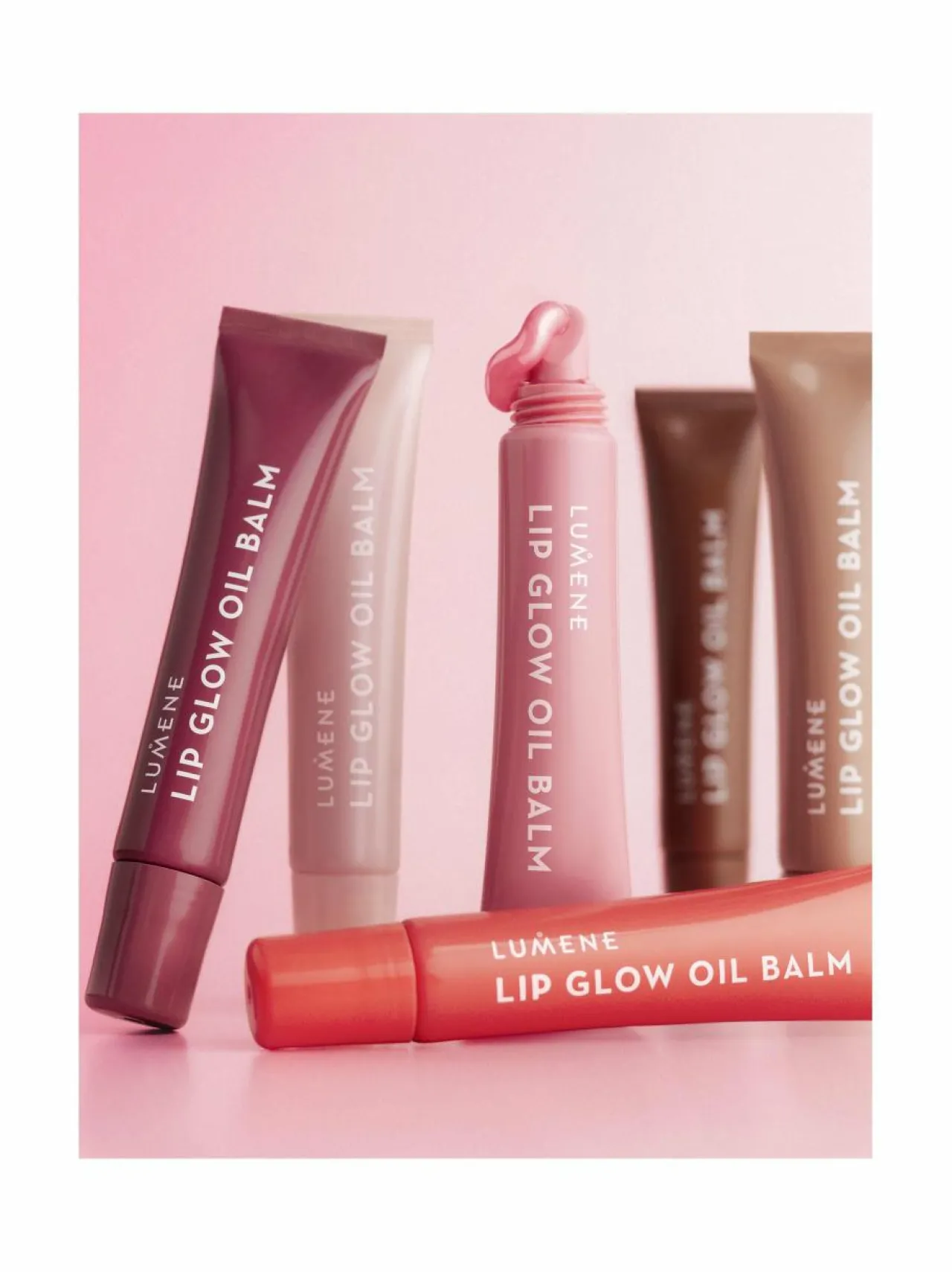 Huulet<Lumene Lip Glow Oil Balm -huuliöljy