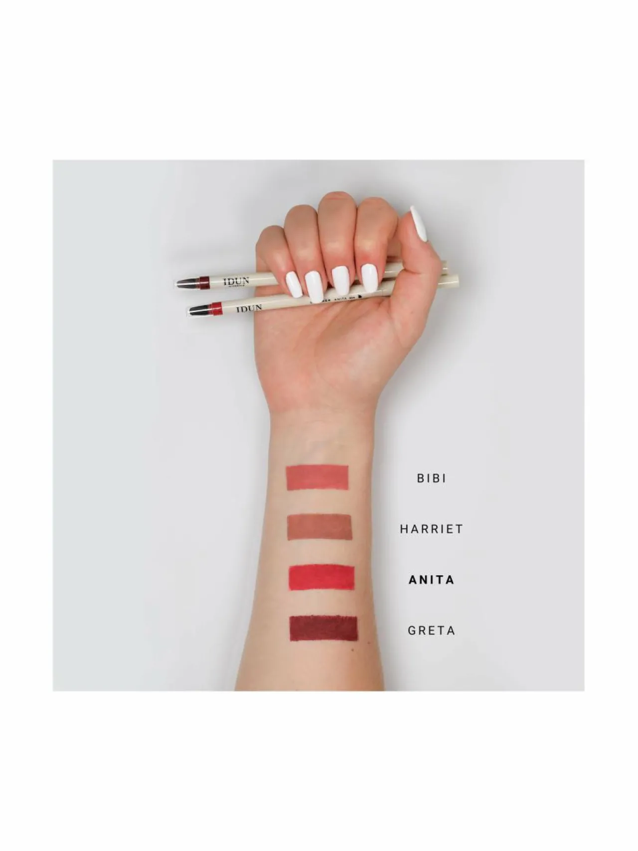 Meikit<Idun Minerals Lipliner Anita -huultenrajauskynä