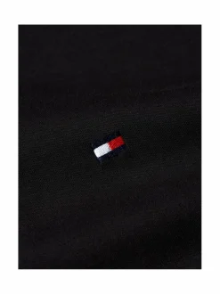 Paidat<Tommy Hilfiger Liquid Cotton Essential Regular -pikeepaita BDS BLACK
