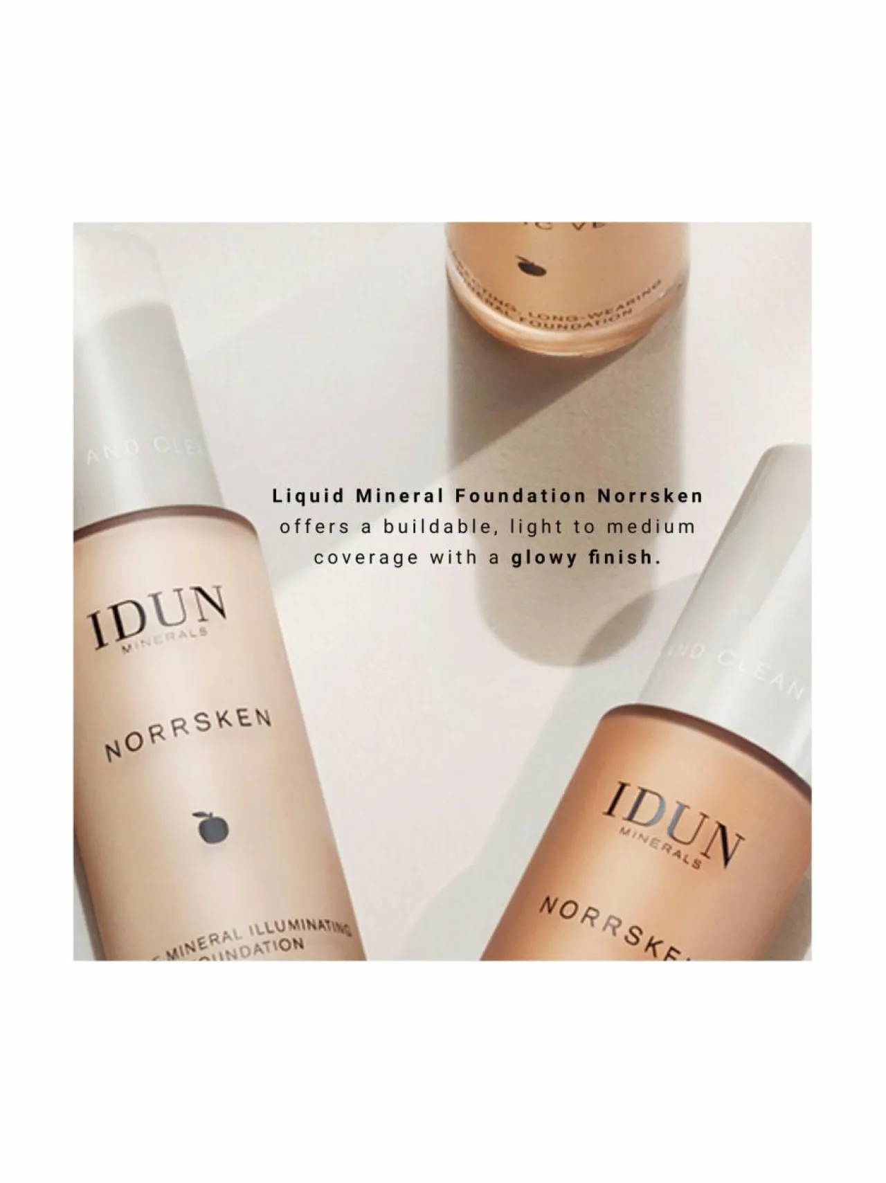 Meikit<Idun Minerals Liquid Mineral Foundation Norrsken -meikkivoide SVEA