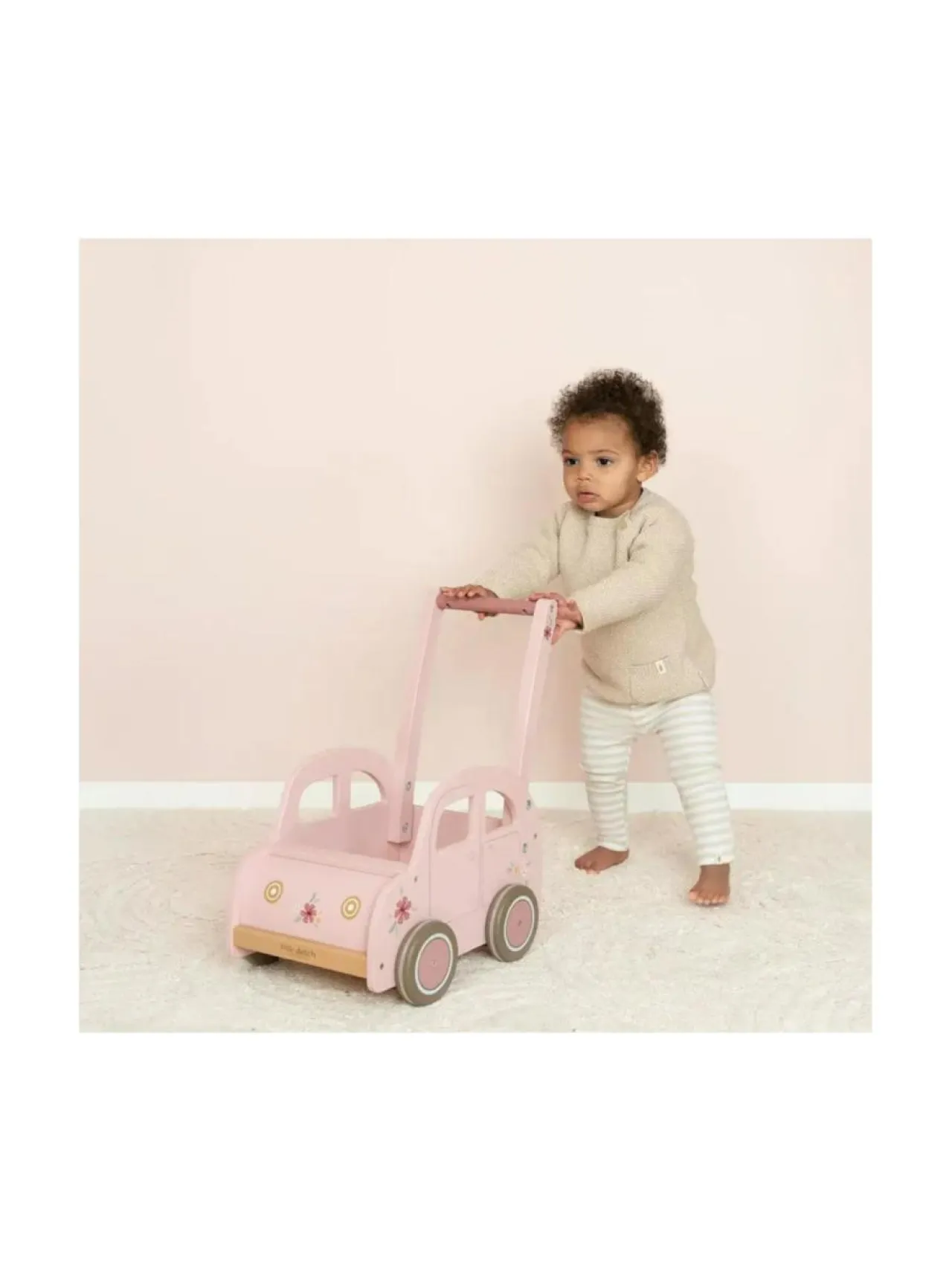 Vauvat & Taaperot<Tiamo Little Dutch kävelykärry Pink