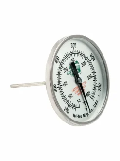 Grillit & Grillitarvikkeet<Big Green Egg Lämpömittari L-, XL- ja XXL-kokoisiin grilleihin STEEL WHITE
