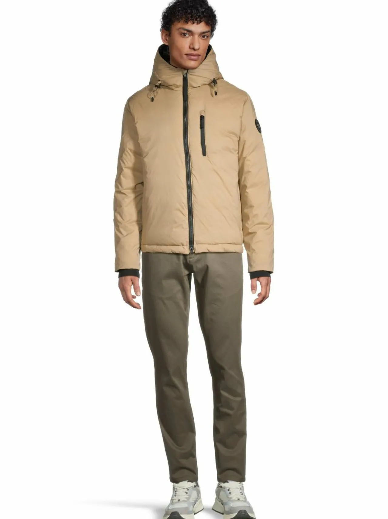 Urheilutakit|Takit<Canada Goose Lodge Hoody -toppatakki 1483 DESERT SAND-SABLE DU DÉSERT