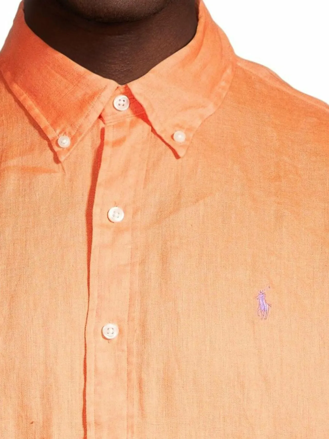 Paidat<Polo Ralph Lauren Logo Casual -pellavapaita POPPY