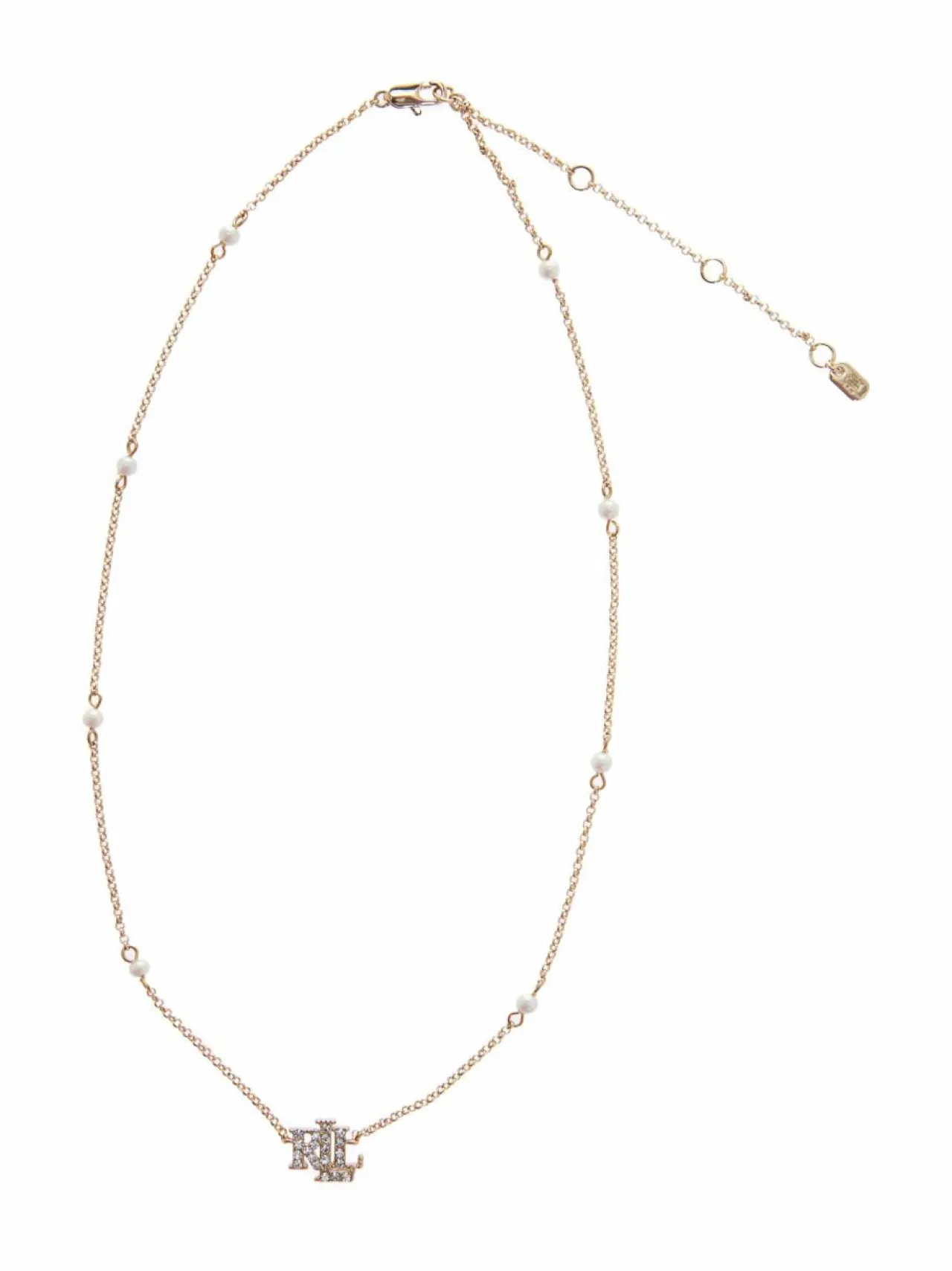 Lauren Ralph Lauren Logo Pearl -kaulakoru^ Korut