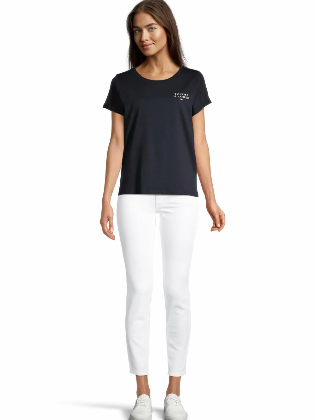 Tommy Hilfiger Logo T-paita^ Yö- & Oloasut