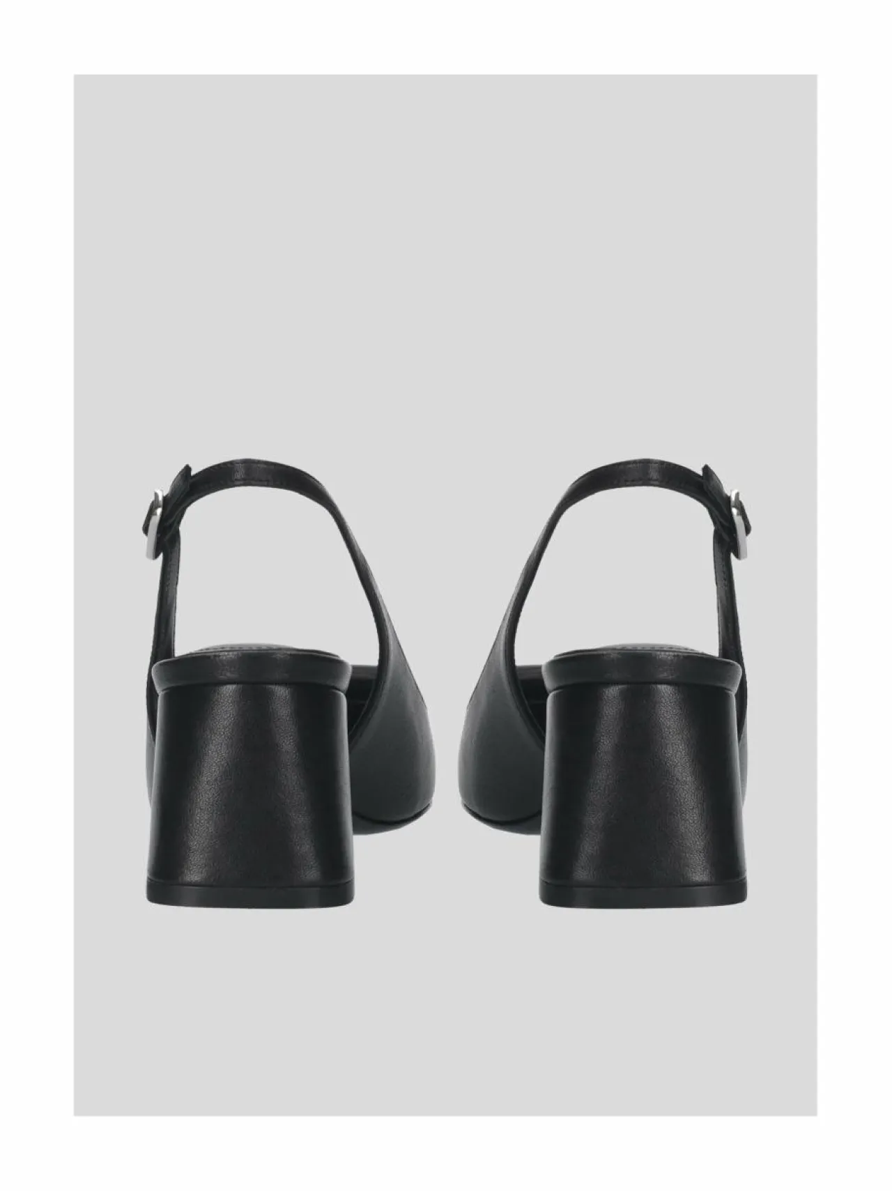 Avokkaat & Korkokengät<lola cruz Lola Slingback 65 -nahkaiset avokkaat 03 NEGRO
