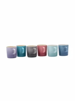 Le Creuset London -kahvimukit, 6 kpl^ Mukit & Kupit & Asetit