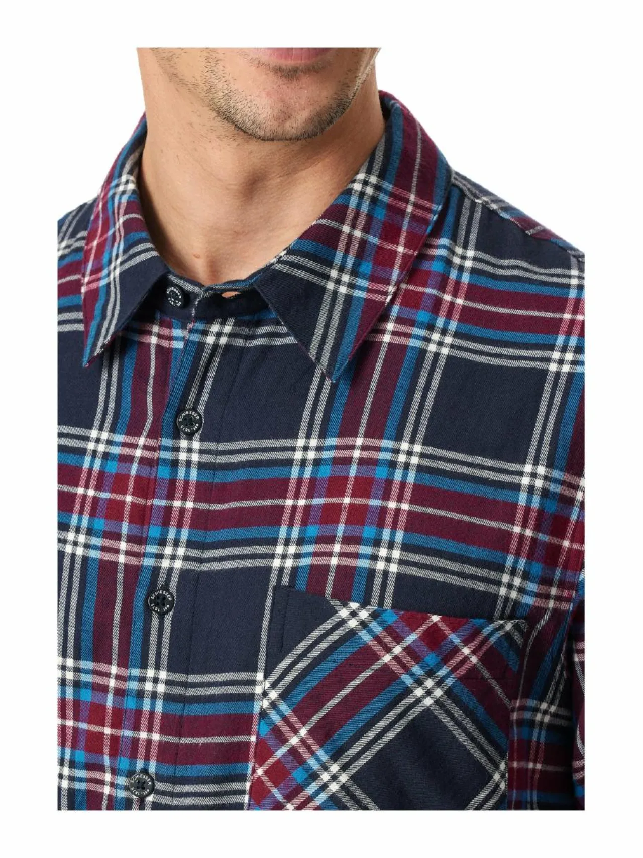 Pyjamat & Kylpytakit<Schiesser Long-flanellipyjama 2-osainen 804 NIGHTBLUE