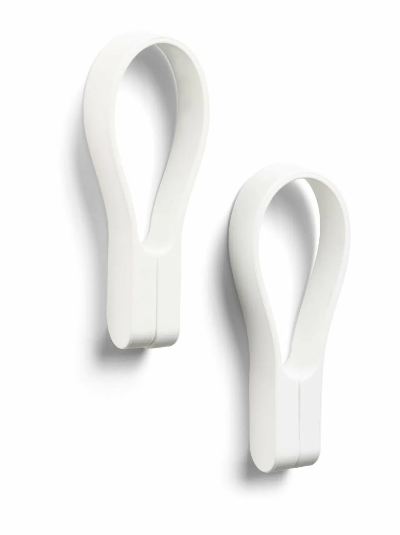Kylpyhuonetarvikkeet<Zone Denmark Loop-pyyheripustin magneetilla 2 kpl WHITE