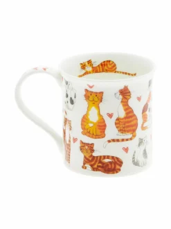 Mukit & Kupit & Asetit<Dunoon Lovable Cats -muki 300 ml MULTICOLOR