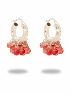 Annele L-O-V-E Earrings in silver -korvakorut hopea^ Korut