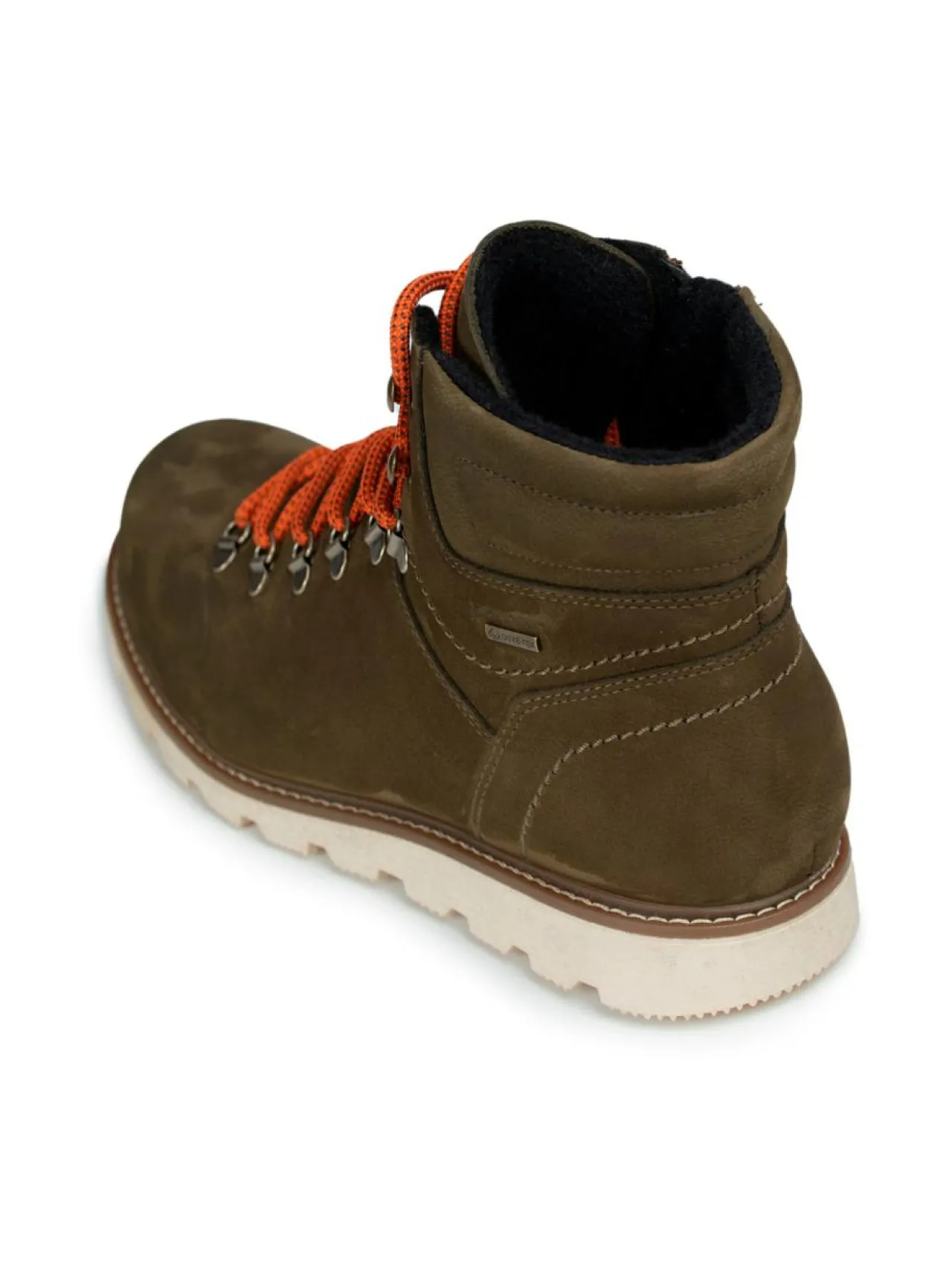 Nilkkurit<Pomar LUKKI Miesten GORE-TEX® nilkkurit OLIVE GREEN NUBUCK/WARM LINING