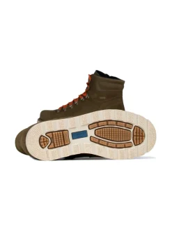 Nilkkurit<Pomar LUKKI Miesten GORE-TEX® nilkkurit OLIVE GREEN NUBUCK/WARM LINING