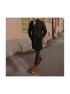 Nilkkurit<Pomar LUKKI Miesten GORE-TEX® nilkkurit OLIVE GREEN NUBUCK/WARM LINING