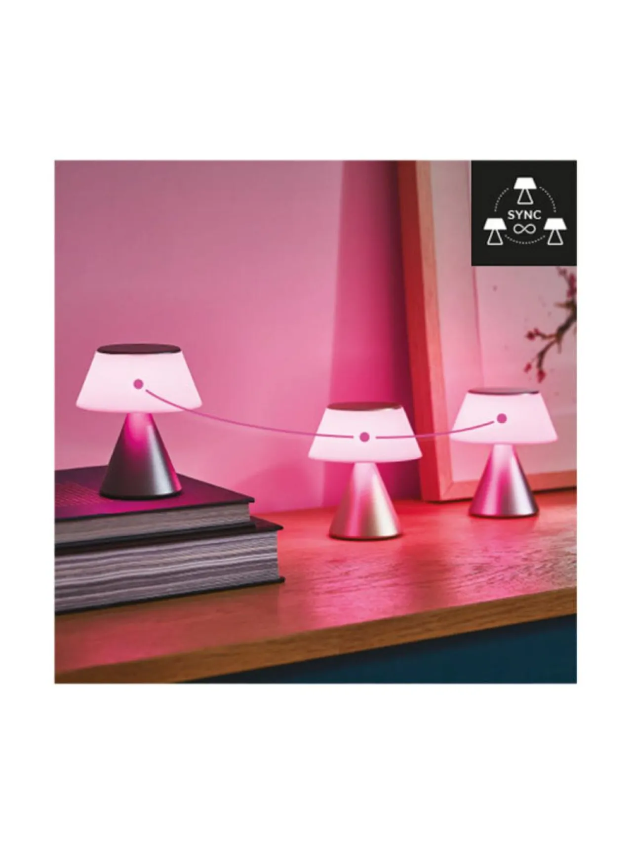 Lexon Luma M - LED-Valaisin^ Pöytävalaisimet