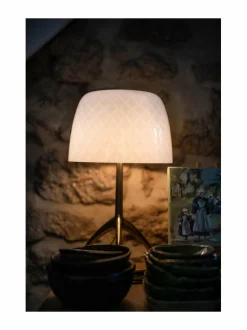 Foscarini Lumiere-himmennettävä pöytävalaisin^ Pöytävalaisimet