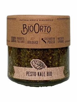 Suolaiset Delituotteet<BioOrto Luomu-lehtikaalipesto 180 g