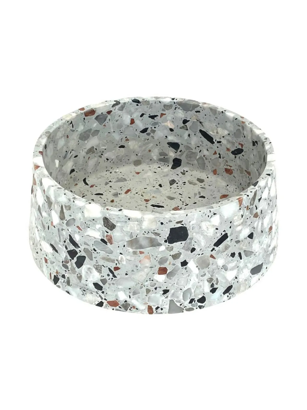 Studio Animaux Luonnonkivinen design ruokakulho - Terrazzo^ Ruokakupit Ja -Tarvikkeet