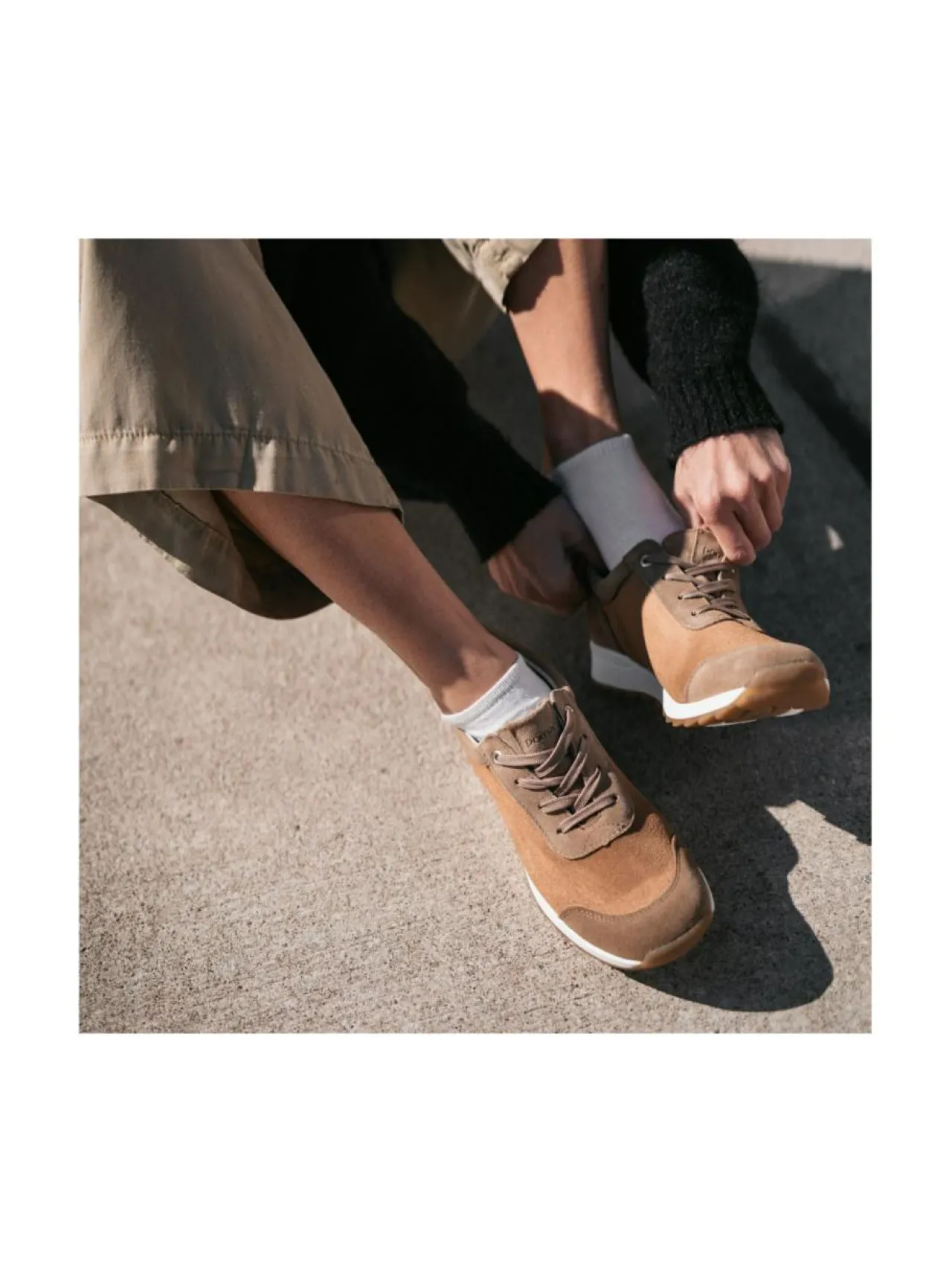 Tennarit & Sneakerit<Pomar LUOTO Naisten stretch sneakerit SAND SDE/SAND STRETCH TEXTILE/TAN S