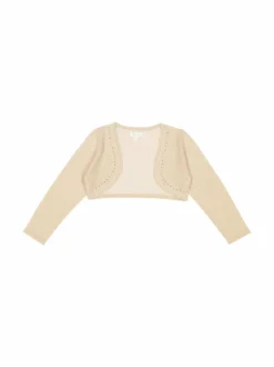 Juhlavaatteet|Juhlavaatteet<MINGNELIN Lux-neulebolero 020 GOLD