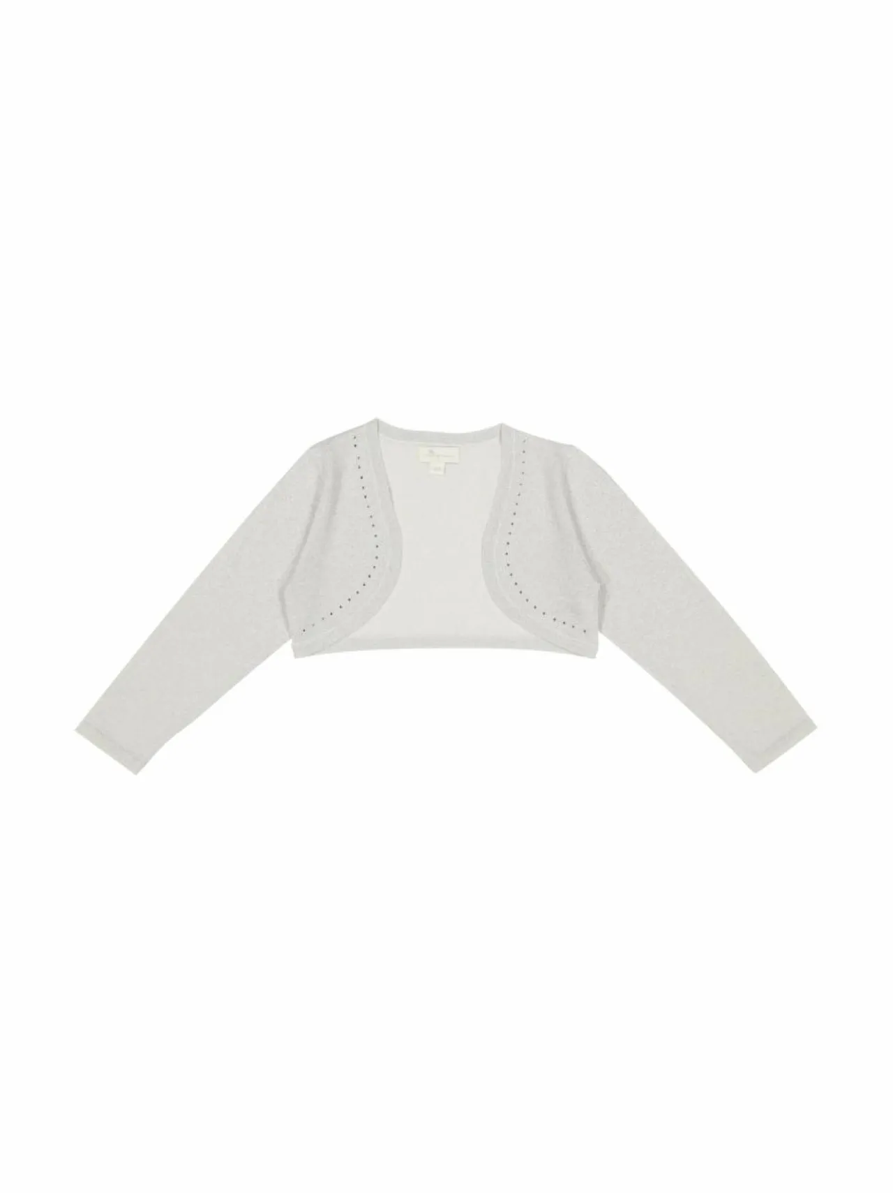 Juhlavaatteet|Juhlavaatteet<MINGNELIN Lux-neulebolero 007 SILVER