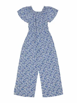 Housut & Jumpsuitit<Lindex Lyhythihainen haalari 9883 LIGHT DUSTY BLUE