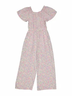 Housut & Jumpsuitit<Lindex Lyhythihainen haalari 325 LIGHT DUSTY WHITE
