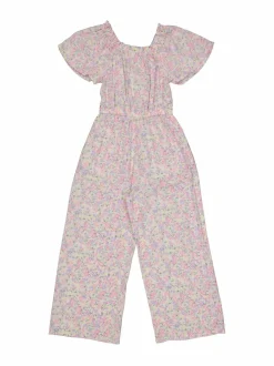 Housut & Jumpsuitit<Lindex Lyhythihainen haalari 325 LIGHT DUSTY WHITE