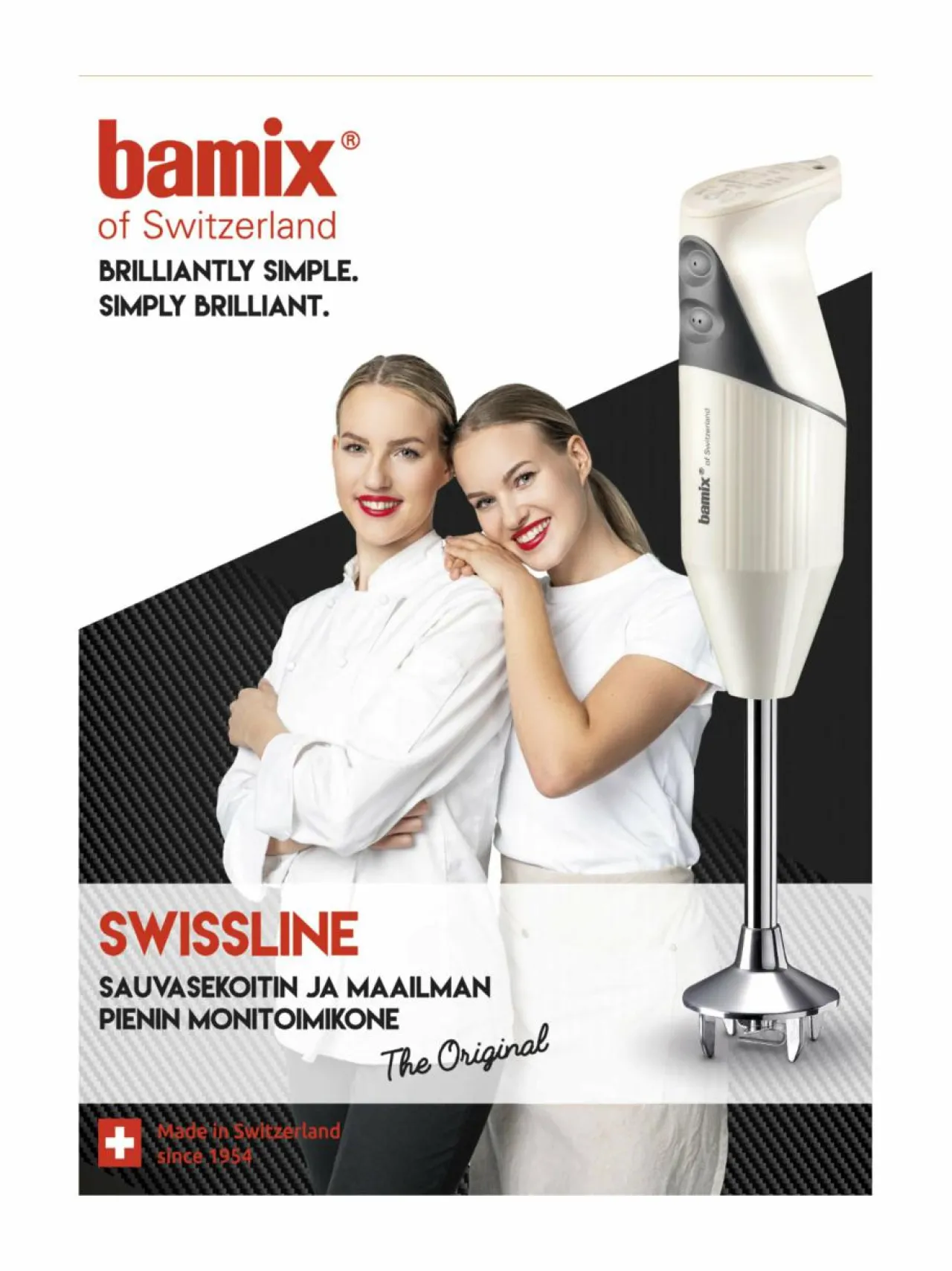 Bamix M200 Foodbytwins -sauvasekoitin^ Vatkaimet & Sekoittimet