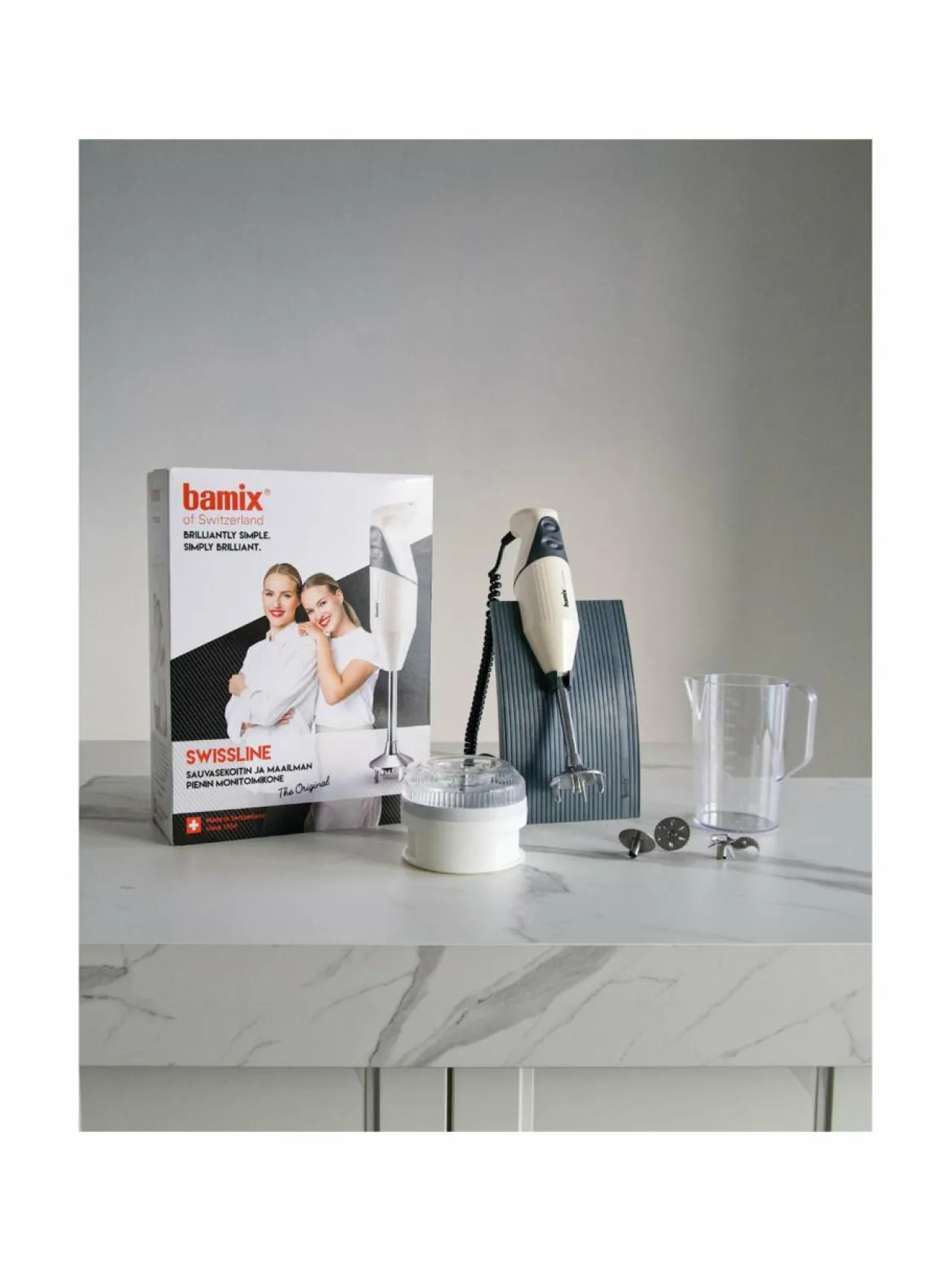 Bamix M200 Foodbytwins -sauvasekoitin^ Vatkaimet & Sekoittimet