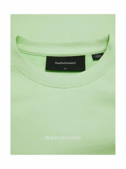 Paidat, Hupparit & Colleget<Peak Performance M Original Terry Crew -collegepaita 050 VIVID GREEN