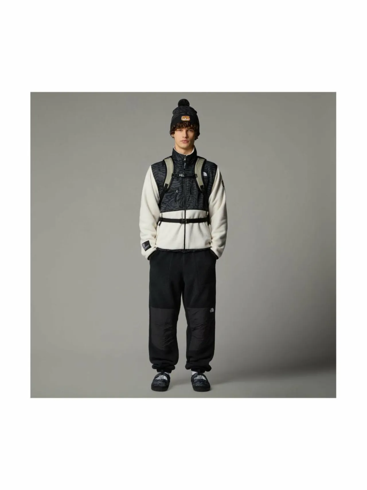 Urheiluhousut & Treenitrikoot<The North Face M Retro Denali -fleecehousut JK3 TNF BLACK