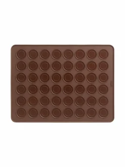 Leivonta<Lékué Macaron-leivontamatto 40 cm BROWN