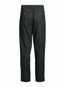 Housut<CONSTRUE Madrid-pellavasekoitehousut BLACK