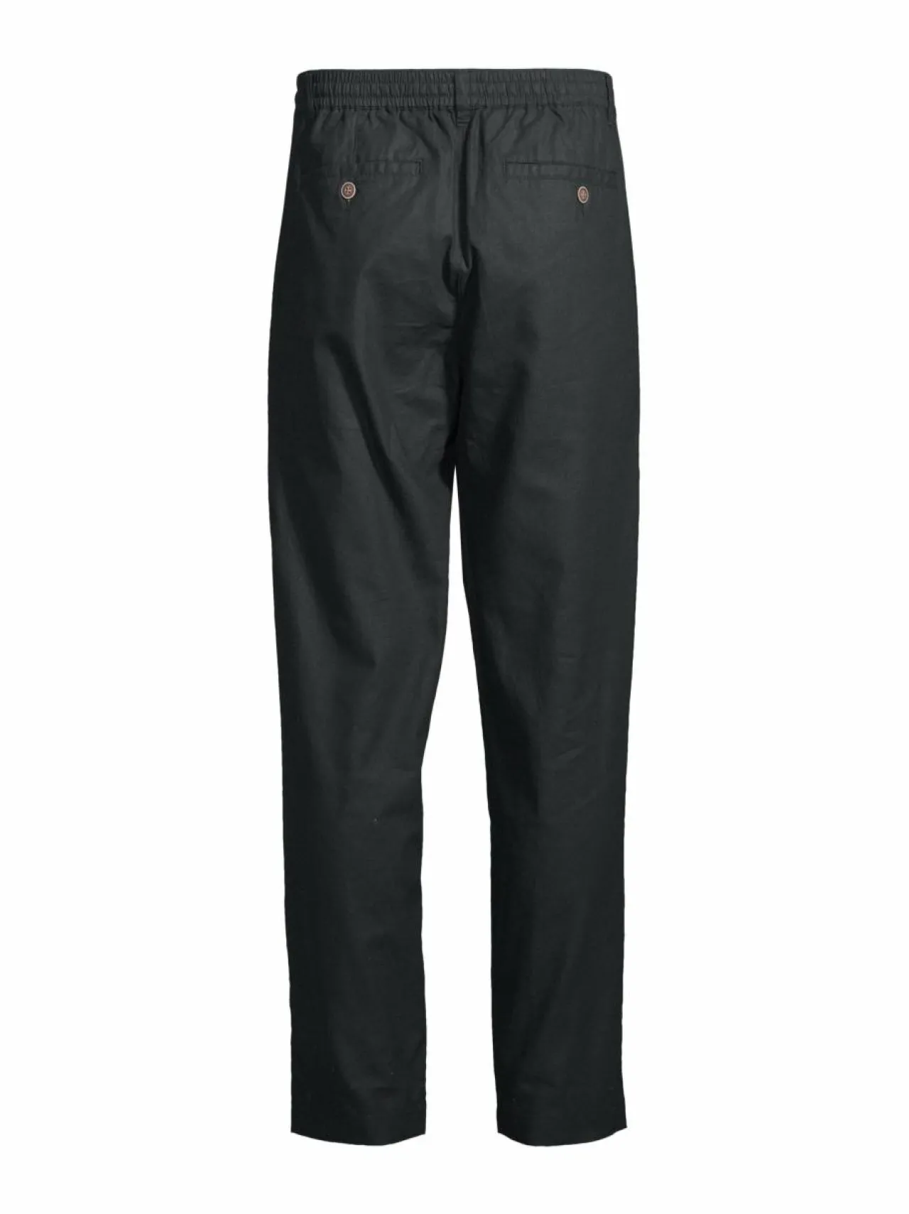 Housut<CONSTRUE Madrid-pellavasekoitehousut BLACK