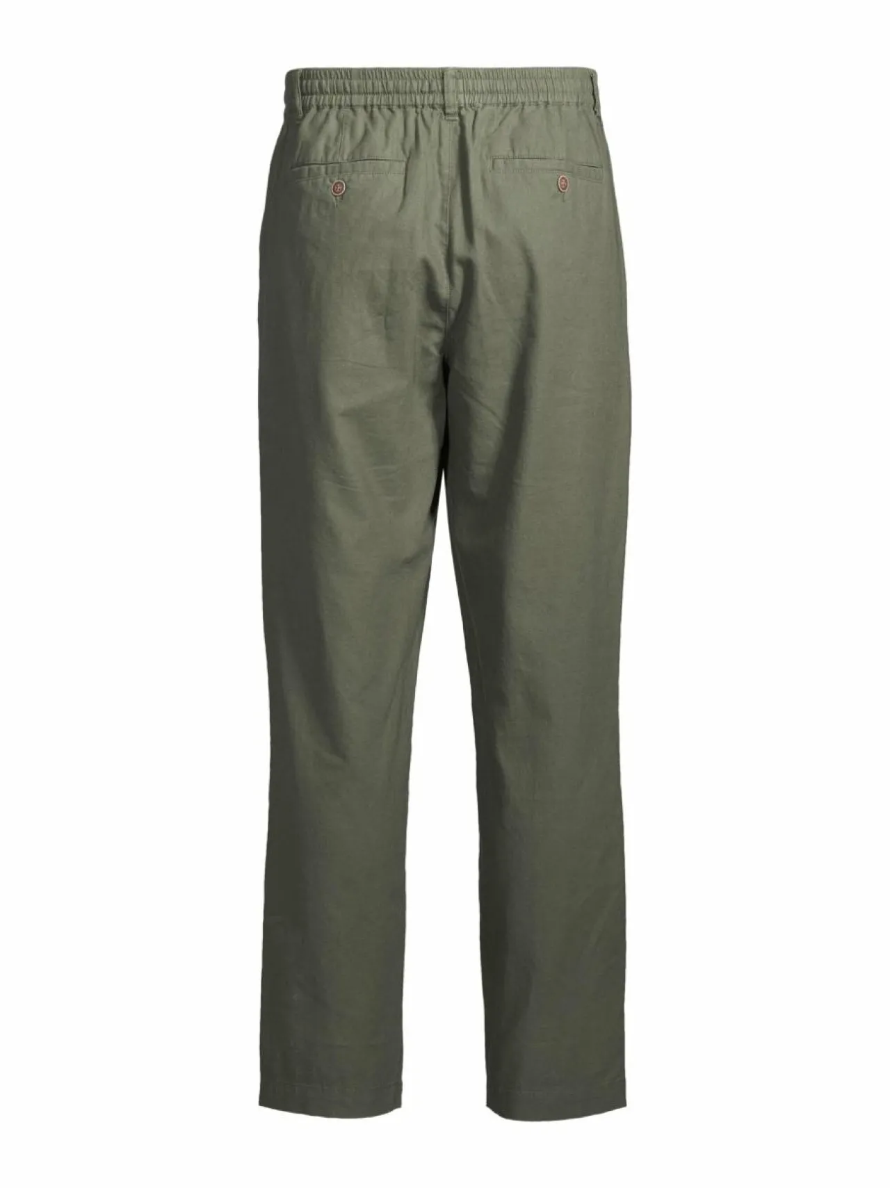 Housut<CONSTRUE Madrid-pellavasekoitehousut THYME GREEN