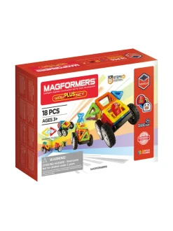 MAGFORMERS Magneettinen rakennussarja Wow plus, 18 osaa^ Rakennussarjat