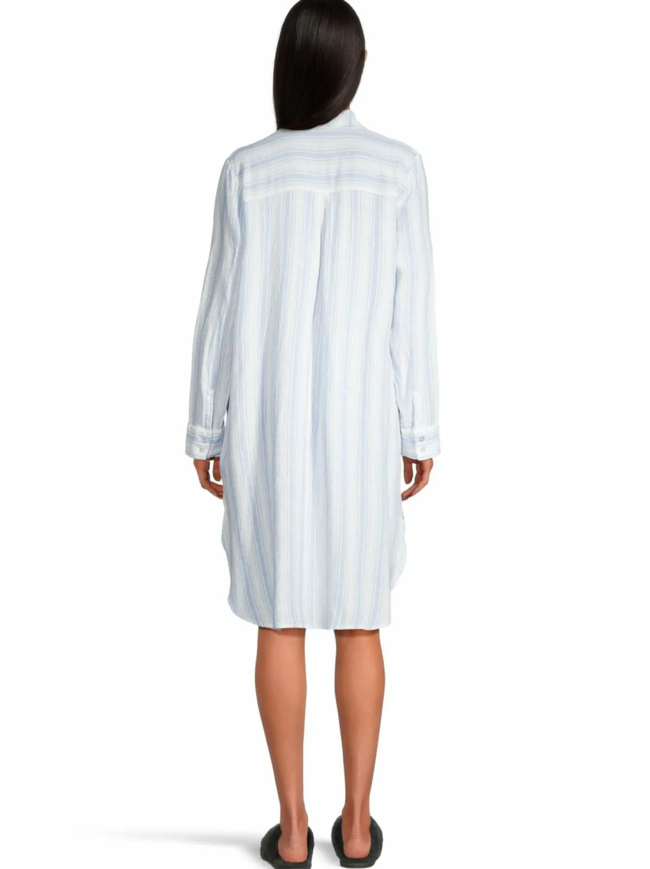 Yö- & Oloasut<A+more Maggie-yöpaita OFFWHITE/BLUE